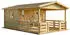 Alpholz Holz Lappland B 410x594 cm Naturbelassen