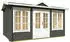 Gouderak Kensington inkl. Fußboden 440 x 292,1 cm graugrün