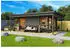 Gouderak Domeo 3 Loggia inkl. Fußboden 608,4 x 421,5 cm graugrün-anthrazit
