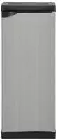 vidaXL Garten-Lagerschrank mit 1 Boden Grau und Schwarz 35x40x85 cm