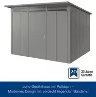H&ouml;rmann Metall-ger&auml;tehaus "juno" Mit Pultdach, Jpd13 - Design, 310 X 262 Cm (b X