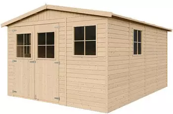 Timbela M336 wooden garden shed with floor 12 m&sup2;