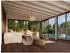 Palmako Glashaus Lumi 23,3 m² - (Wintergartenanbau) Slide Plus dunkelgrau lackiert
