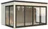 Palmako Gartenhaus Serena 12,6 m² Set 2 Slide 44 mm transparent tauchgrundiert