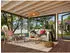 Palmako Glashaus Lumi 16,6 m² Slide naturbelassen