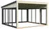 Palmako Glashaus Lumi 16,6 m² Slide naturbelassen