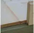 Alpholz Holzfußboden mit Fundamenthölzer Sockelleisten 18mm naturbelassen 6m²
