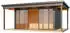 Gouderak Domeo 4 Loggia inkl. Fußboden 597,6 x 421,5 cm carbongrau-anthrazit