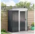 vidaXL Gartenhütte Metall Anthrazit 137x81x180cm (42011291)