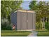 Palmako Gerätehaus Elias 4,9 m² 16 mm dunkelgrau lackiert