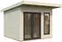 Palmako Gartenhaus Aurelia 8,4 m² 44 mm transparent tauchgrundiert
