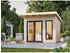 Palmako Gartenhaus Aurelia 8,4 m² 44 mm transparent tauchgrundiert