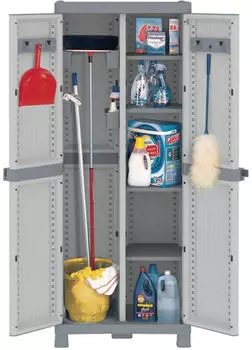 Terry Wave Portascope Kleiderschrank 2 Türen 70x44x181cm (3700UW)