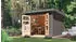 Karibu Pluto 6 B 309 x 292,4 cm Holz Terragrau/Grau