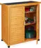 Relaxdays 86.5x97x47 Werkzeugschrank Natur