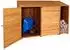MCW Geräteschuppen J75, Holz gebeizt, naturfarben, 250x180x93cm (MCW-J75)