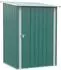 Outsunny Metall Pultdach Abschließbare Tür 100x103x160 cm Grün
