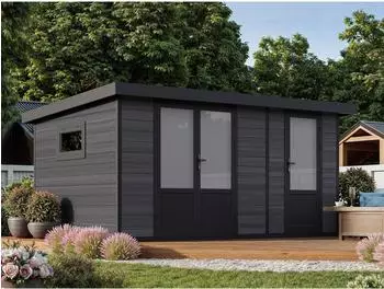Fjordholz Z1 WPC Style DeLuxe 2-Raum 12,24 m²