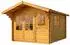 Alpholz Gabriel Gartenhaus Holz, Pinie imprägniert, 338x467cm, 28mm Wandstärke