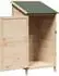 vidaXL Gartenschuppen Natur 59x56x113,5cm Massivholz Fichte (42033436)