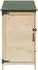vidaXL Gartenschuppen Natur 59x56x113,5cm Massivholz Fichte (42033436)