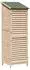 vidaXL Gartenschuppen 59x56x176cm Massivholz Fichte (42033460)