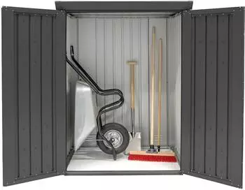 Plats Outdoor Solution Paul L Gartenschrank, Metall, abschlie&szlig;bar, 133x94x181cm
