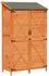 vidaXL Gartenschuppen braun 106x56x176,5cm Massivholz Fichte (42033483)