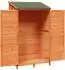 vidaXL Gartenschuppen braun 106x56x176,5cm Massivholz Fichte (42033483)