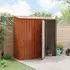 vidaXL Gartenhütte braun 203x85,5x200cm Metall (42011304)