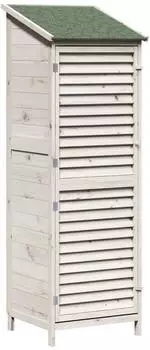 vidaXL Gartenschuppen Massivholz Fichte 59x56x176cm (42033461)