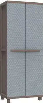 Terry J-Rattan 268 Schrank Kunststoff Rattan-Optik 68x37,5x170cm (Jrattan 268)