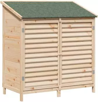 vidaXL Gartenschuppen Fichtenholz massiv 106x56x113,5cm (42033456)