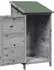 vidaXL Gartenschuppen grau 59x56x113,5cm Massivholz Fichte (42033438)
