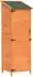 vidaXL Gartenschuppen braun 59,5x56x176,5cm Massivholz Fichte