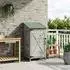 vidaXL Gartenschuppen grau 59,5x56x113,5cm Massivholz Fichte (42033470)