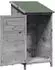 vidaXL Gartenschuppen grau 59,5x56x113,5cm Massivholz Fichte (42033470)