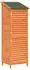 vidaXL Gartenschuppen braun 59x56x176cm Massivholz Fichte