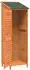 vidaXL Gartenschuppen braun 59x56x176cm Massivholz Fichte