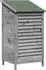vidaXL Gartenschuppen 59x56x113,5cm Massivholz Fichte grau (42033454)