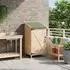 vidaXL Gartenschuppen Massivholz Fichte 59,5x56x113,5cm (42033468)