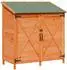 vidaXL Gartenschuppen Massivholz Fichte braun 106x56x113,5cm (42033475)