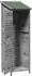 vidaXL Gartenschuppen grau 59x56x176cm Massivholz Fichte (42033462)