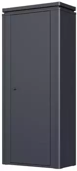 Weide Noble Gartenschrank 600L verzinkter Stahl, anthrazit