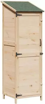 vidaXL Gartenschuppen Massivholz Fichte 59,5x56x176,5cm (42033444)