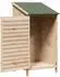 vidaXL Gartenschuppen mit Dach 59x56x113,5cm Massivholz Fichte (42033452)