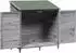 vidaXL Gartenschuppen grau 106x56x113,5cm Massivholz Fichte (42033474)