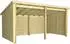 Plus A/S Nordic Multi Gartenhaus offen 416x208cm, Holz natur (Nordic Multi)