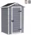 Keter Manor 4 x 3 128 x 94 cm grau/weiß
