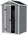 Keter Manor 4 x 3 128 x 94 cm grau/weiß